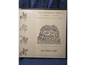 Rare! The Canterbury Tales by Geoffrey Chaucer - Vinyl Records Complete Box Set